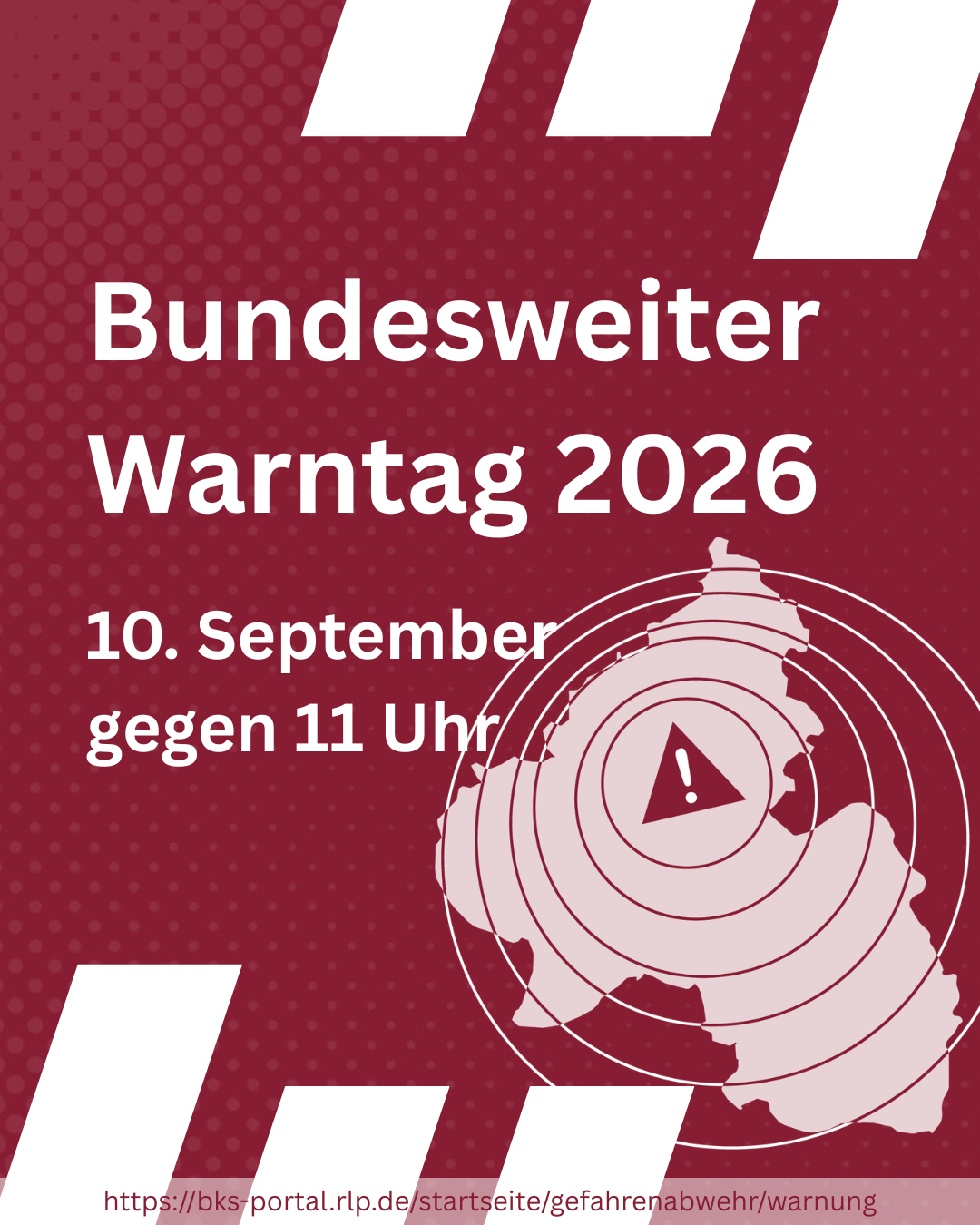 Bundesweiter Warntag 2026 Bundesweiter Warntag 2026